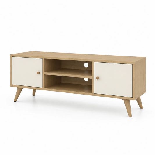 Mueble de TV de Madera Contrachapada y MDF 120x40x50 cm
