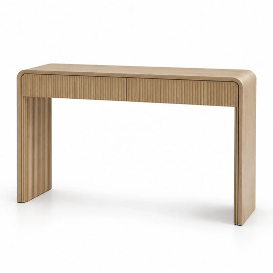 Mesa consola de madera contrachapada 120x40x80 cm