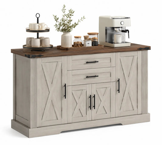 Aparador de Madera con Superficie Laminada 120x40x85 cm